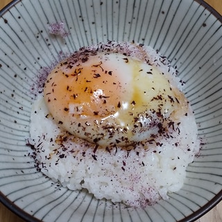 たまごかけ ゆかり丼